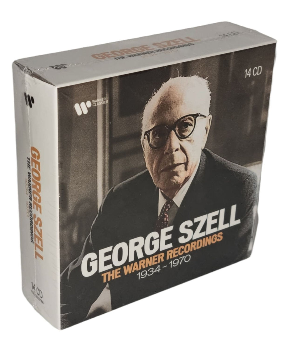 George Szell  The Warner Recordings, 1934-1970 - Sealed German CD Album Box Set 0190295267186