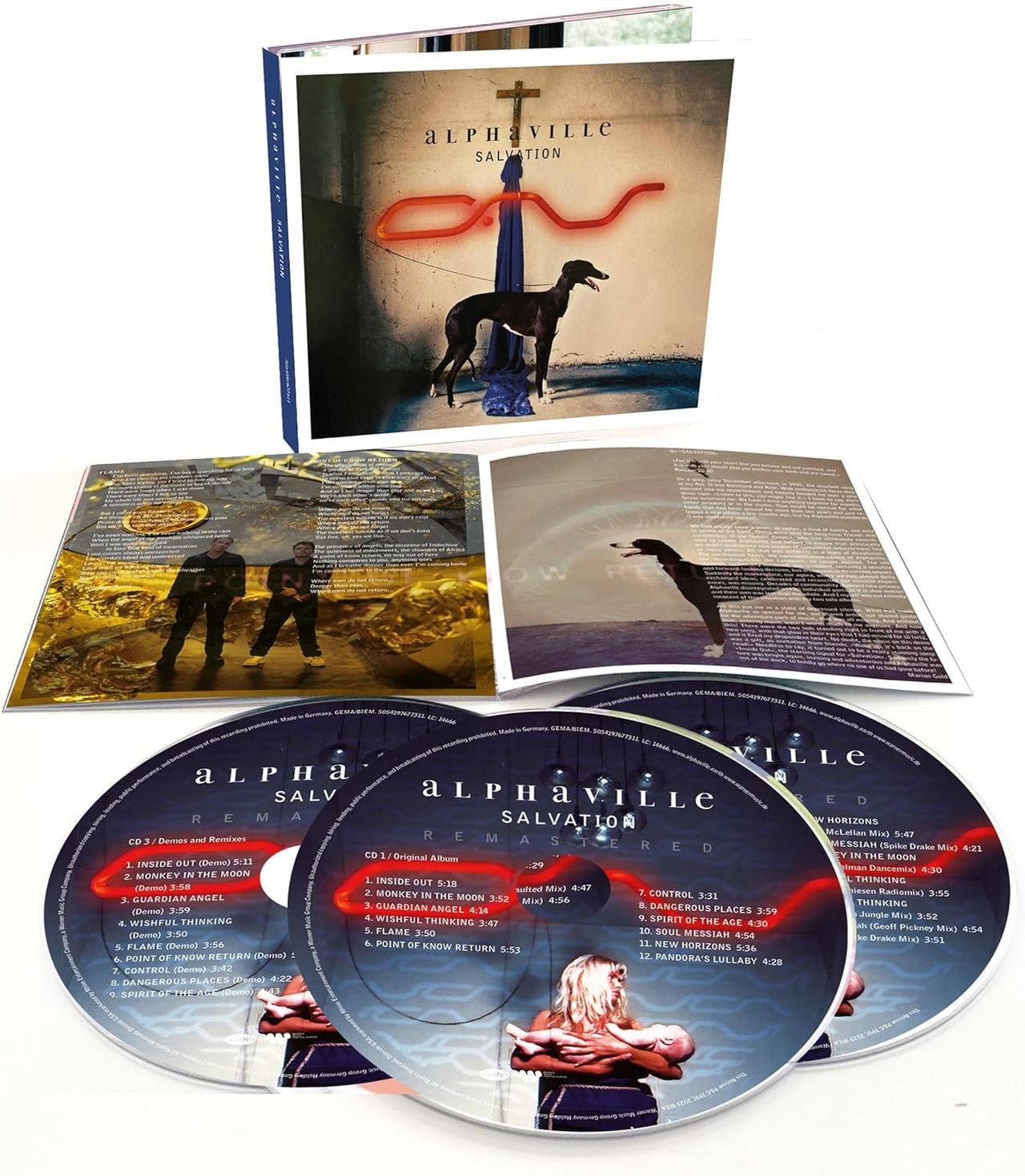 Alphaville Salvation: Deluxe Edition - Sealed UK 3-CD set — RareVinyl.com