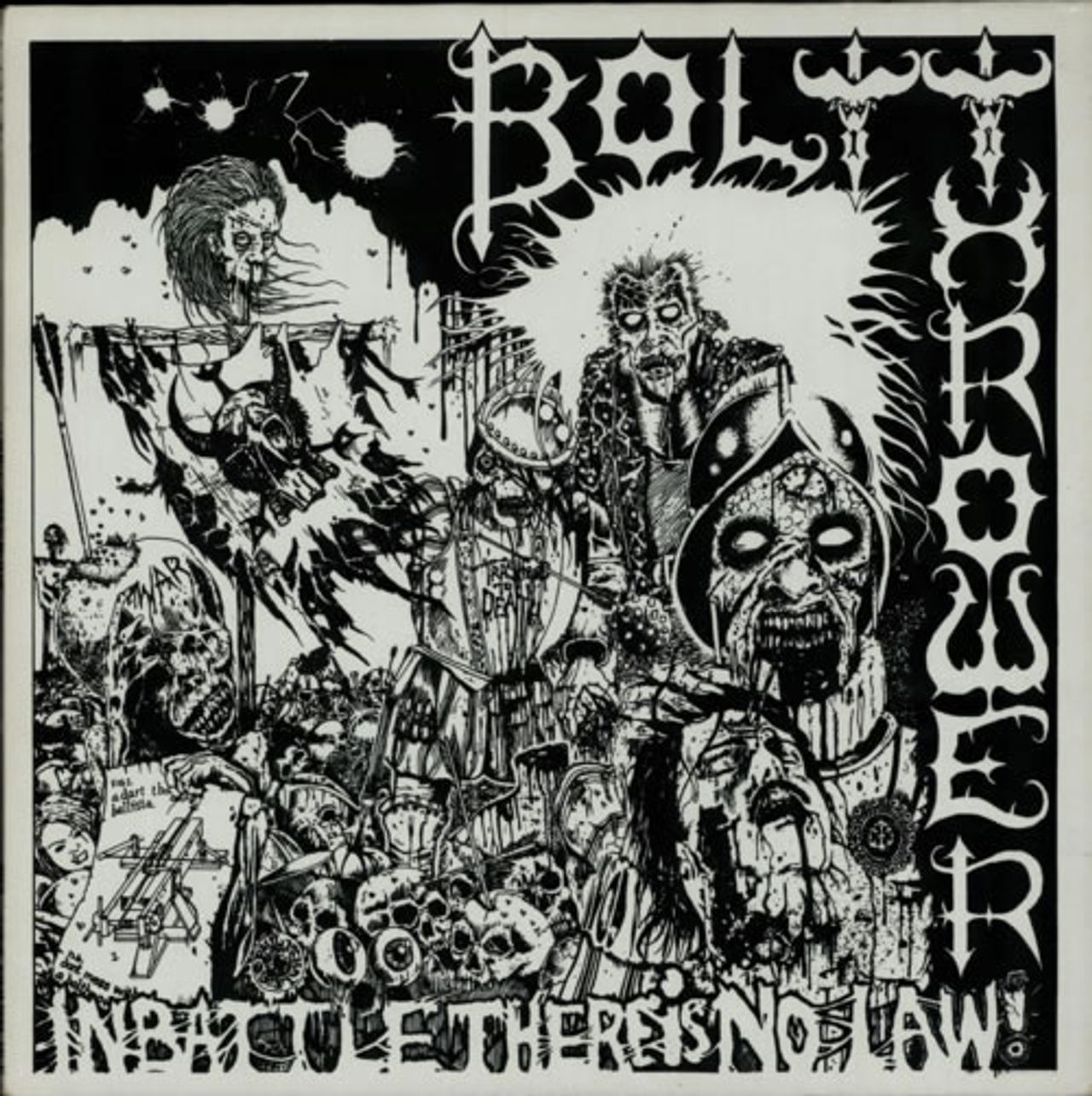 Bolt Thrower In Battle There Is No Law - 1st UK Vinyl LP