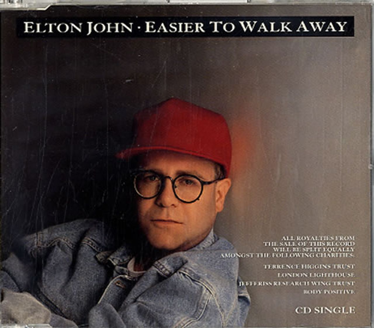 Elton John Easier To Walk Away UK CD single — RareVinyl.com