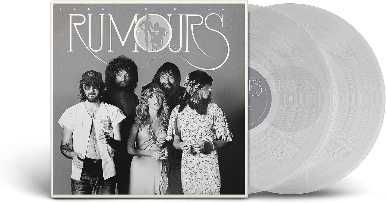 Fleetwood Mac Rumours Live - Crystal Clear Vinyl - Sealed UK 2-LP vinyl set