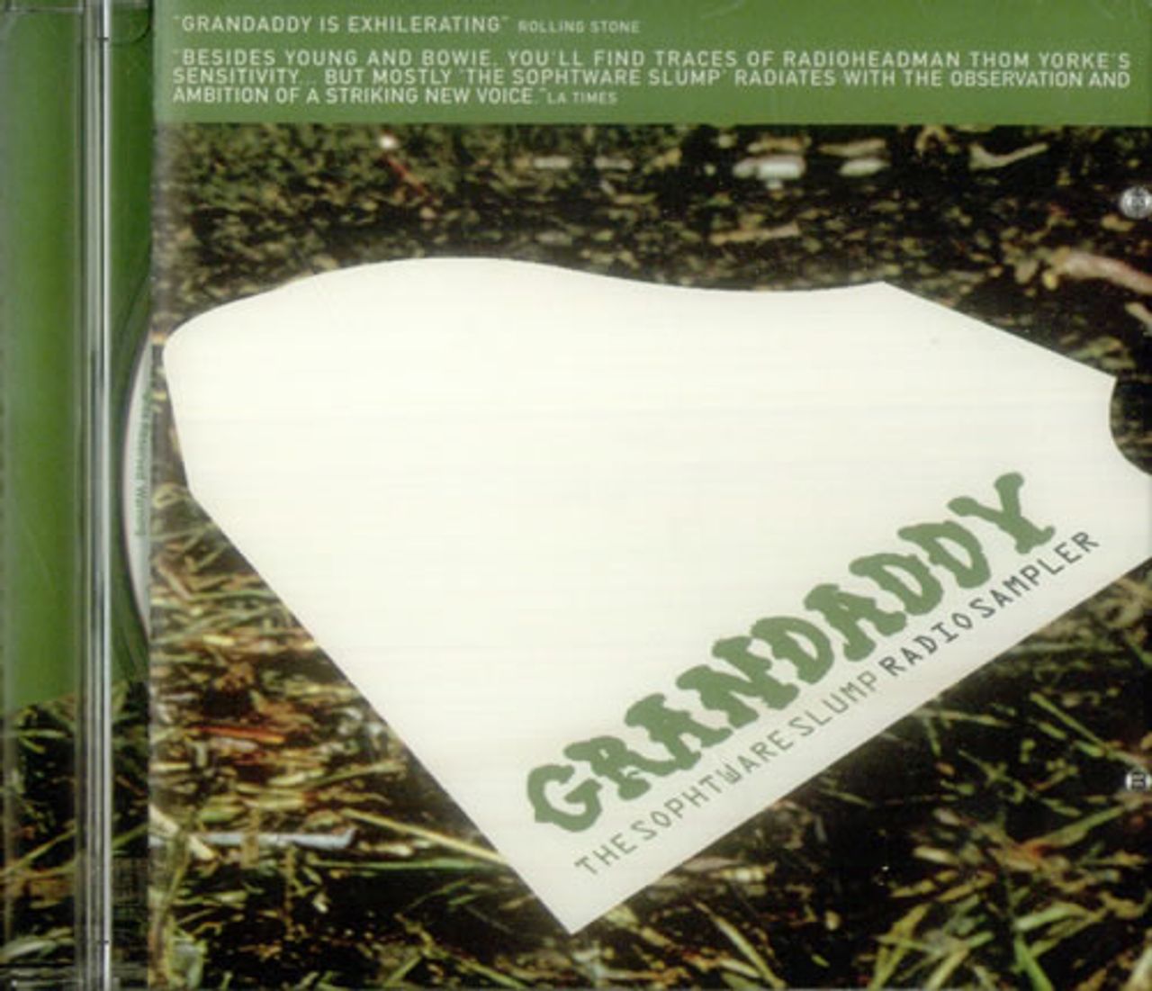 Grandaddy The Sophtware Slump Radio Sampler US Promo CD single