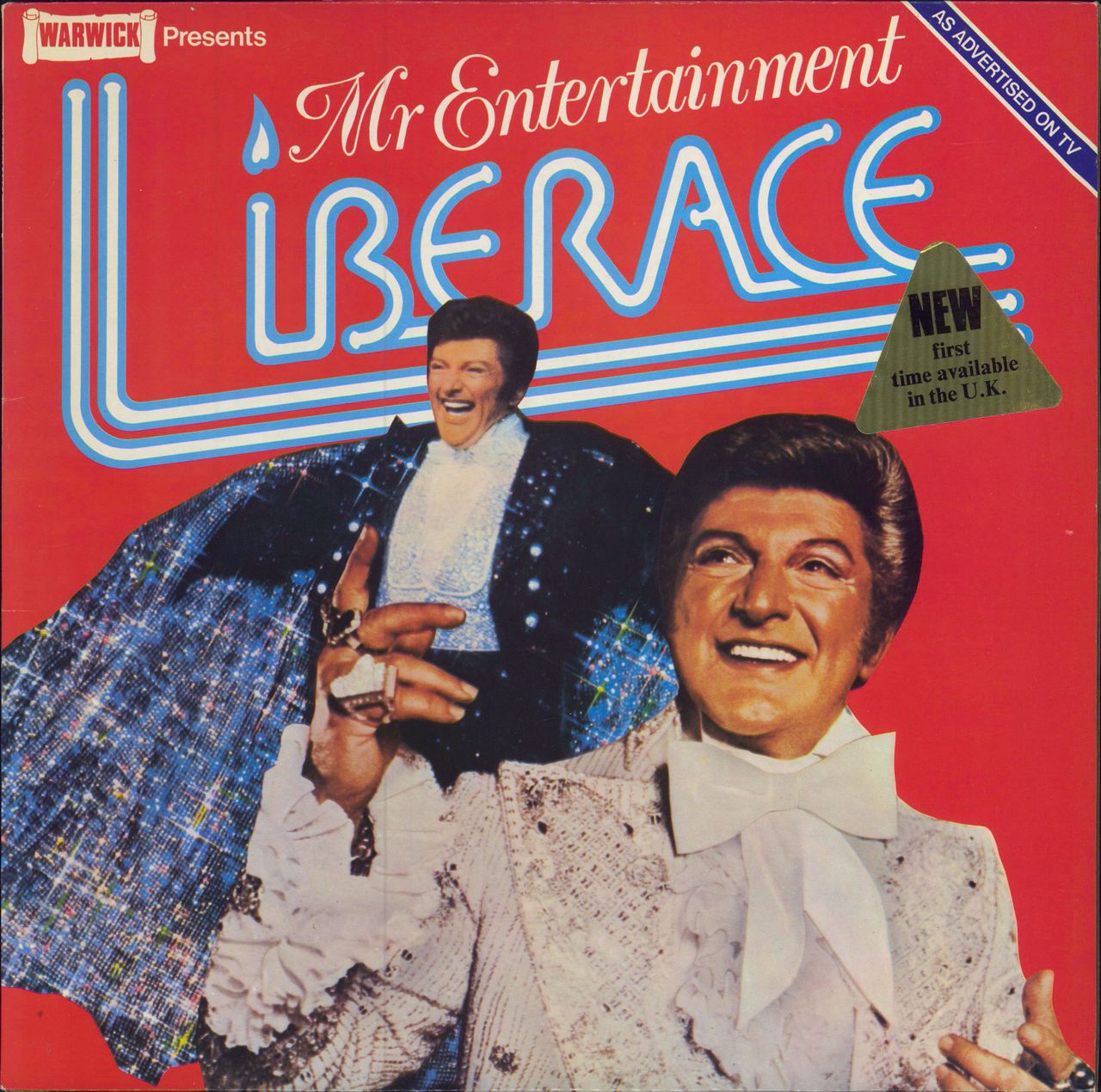 Liberace Mr. Entertainment UK Vinyl LP