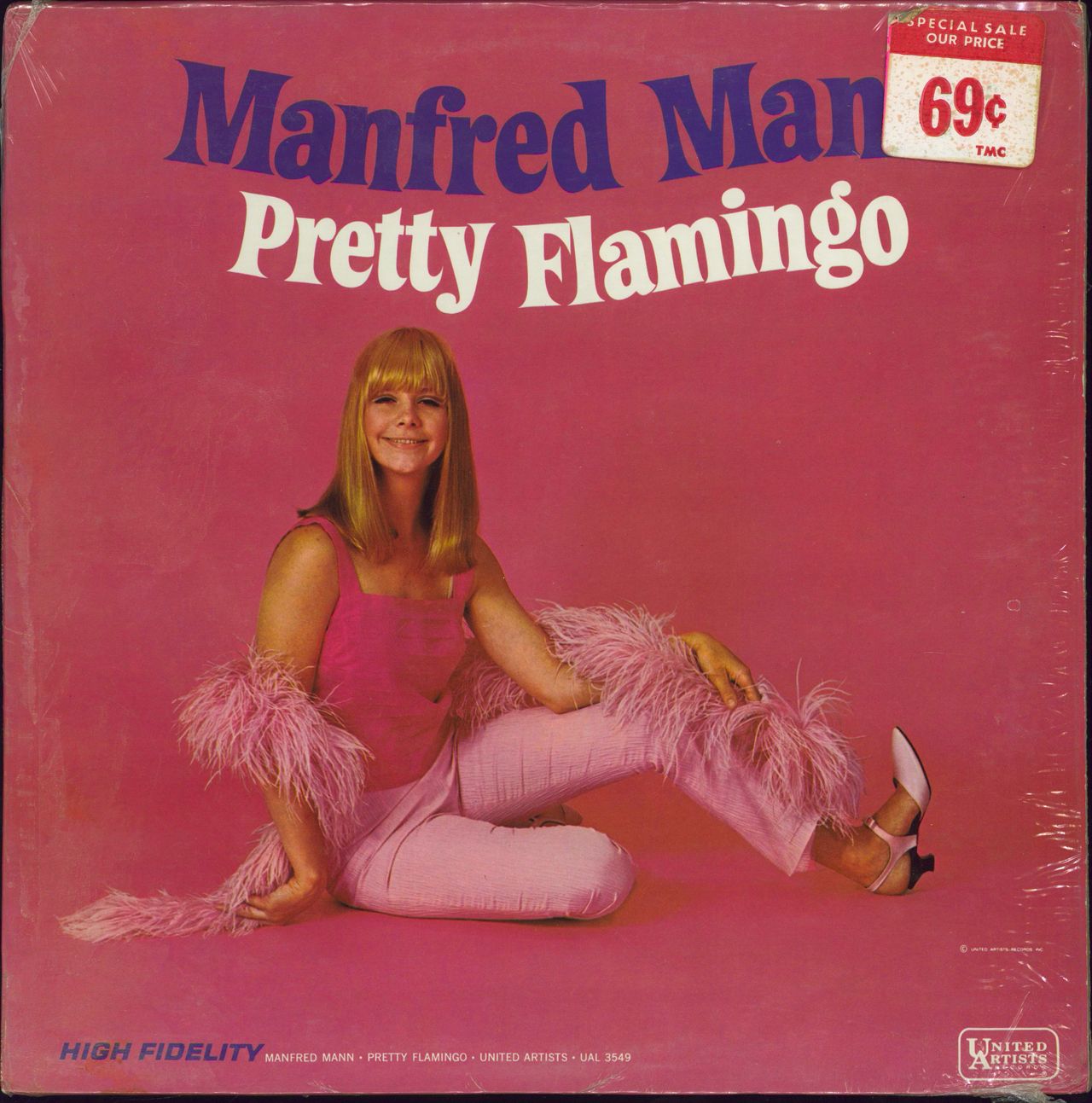 Manfred Mann Pretty Flamingo - Original Stereo - Black Label US