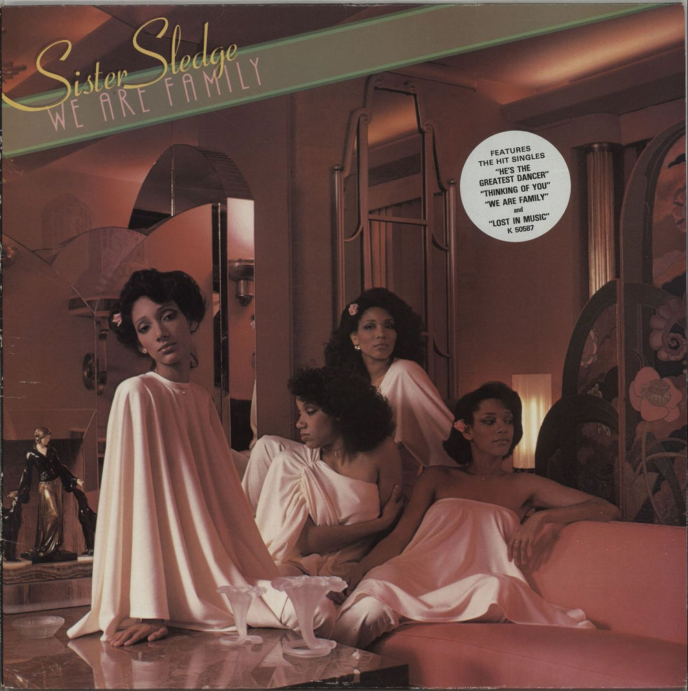 Sister Sledge We Are Family UK vinyl LP album (LP record) K50587