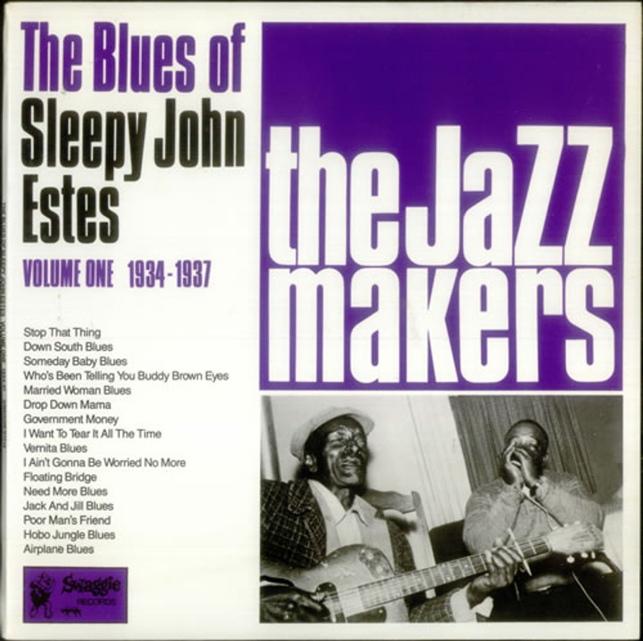 Sleepy John Estes The Blues Of Sleepy John Estes - Volumes 1 & 2