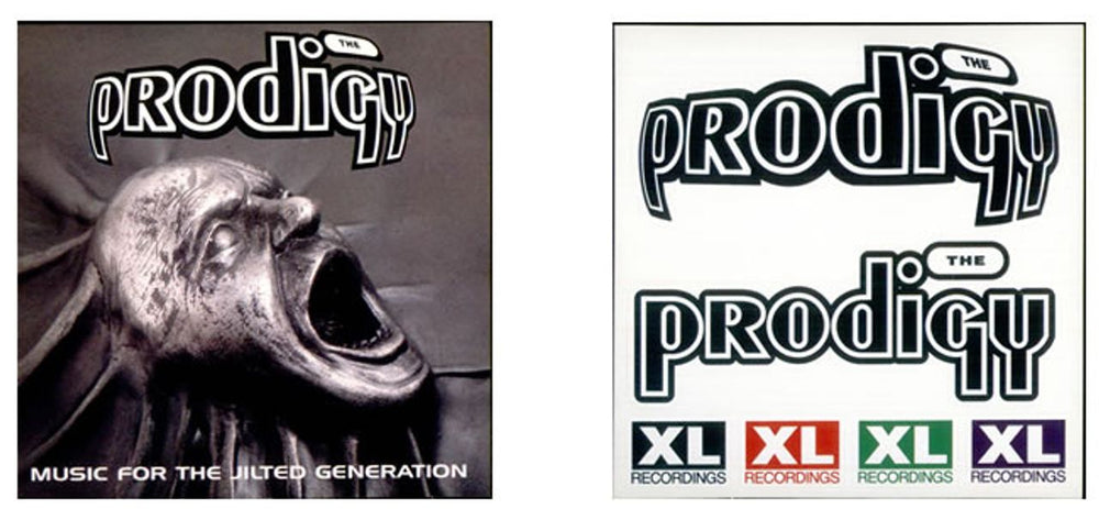 The Prodigy Music For The Jilted Generation + Obi & Stickers Japanese 2 CD album set (Double CD) PDG2CMU251332