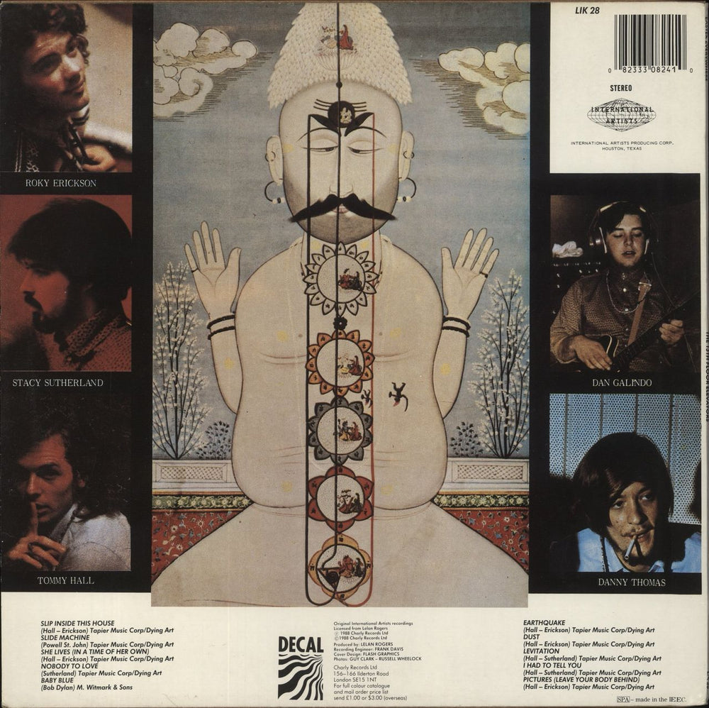 13th Floor Elevators Easter Everywhere UK vinyl LP album (LP record) 082333082410