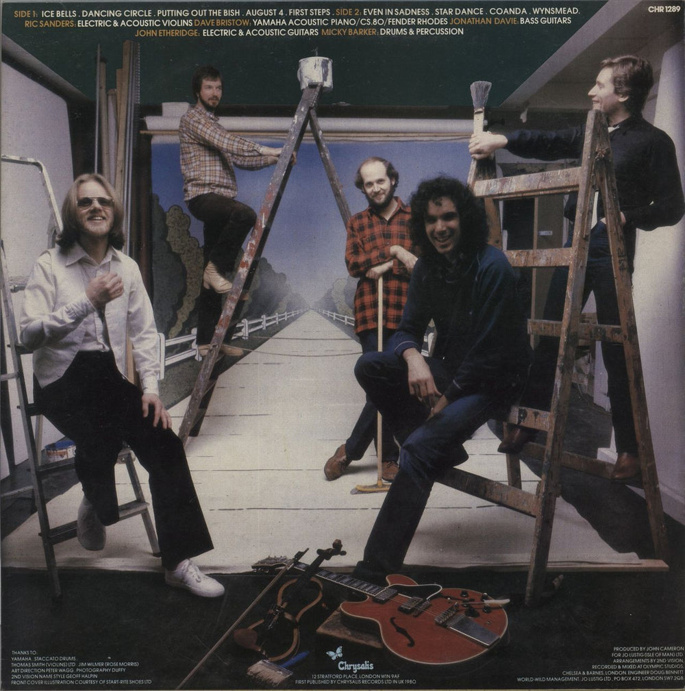 2nd Vision First Steps UK vinyl LP album (LP record)