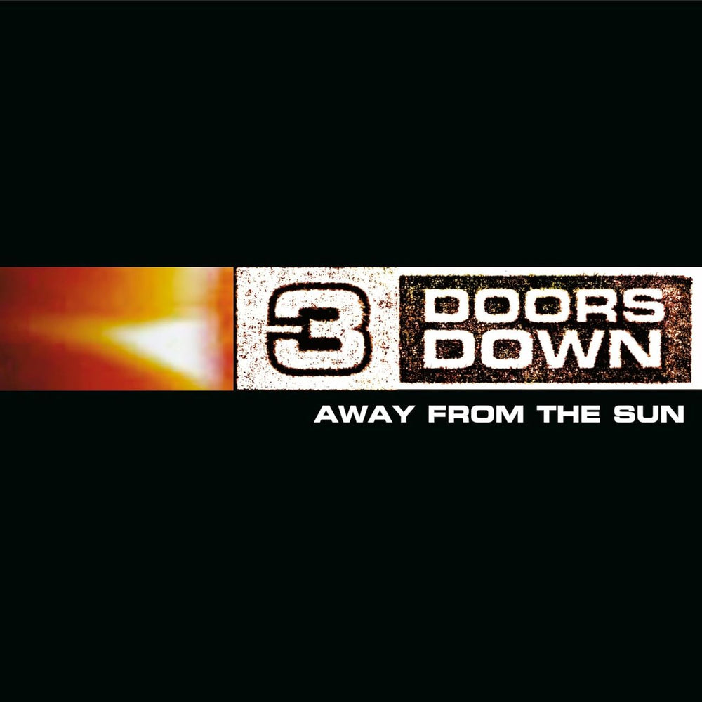 3 Doors Down Away From The Sun - Black Vinyl 180 Gram - Sealed UK 2-LP vinyl record set (Double LP Album) B0027269-01