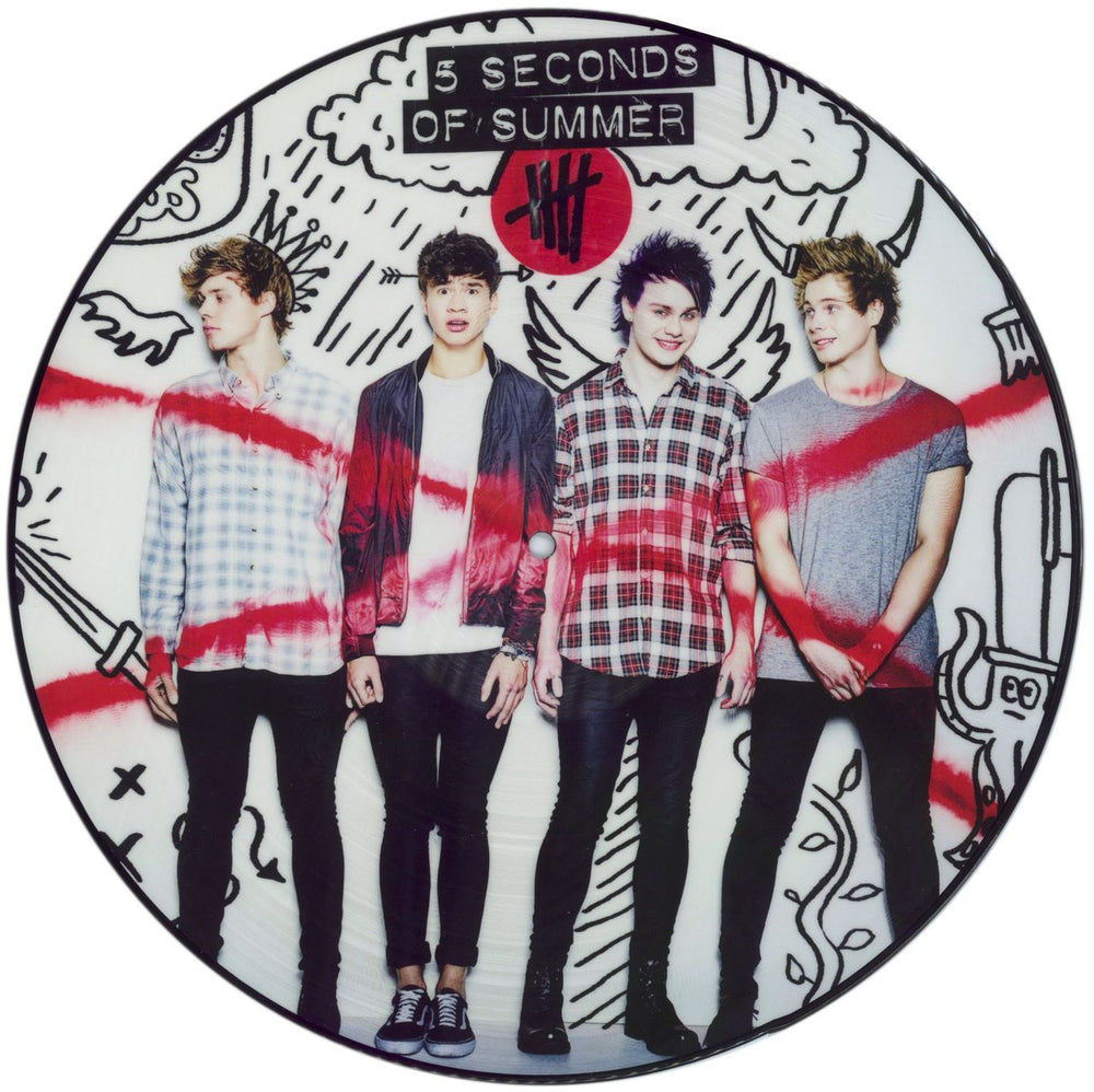 5 Seconds Of Summer 5 Seconds Of Summer - 10th Anniversary UK picture disc LP (vinyl picture disc album) 5ADPDSE871652