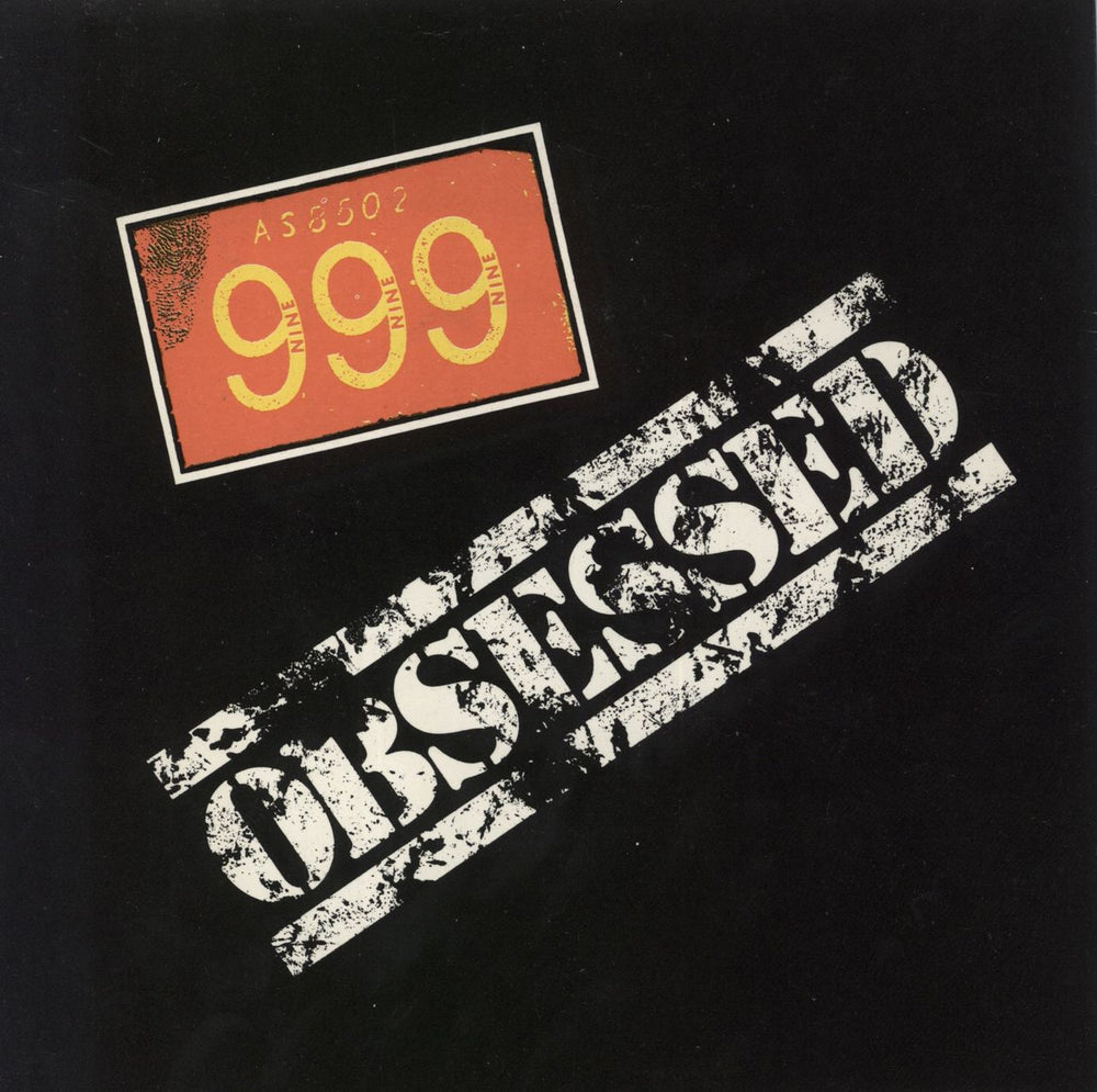 999 Obsessed + Patch UK 7" vinyl single (7 inch record / 45) ION1011