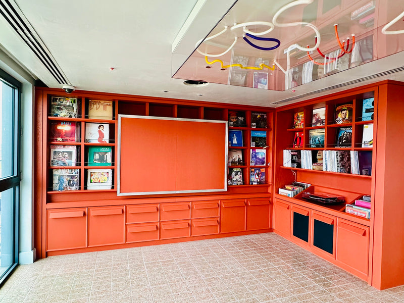 Curated vinyl display, RareVinyl.com bespoke service