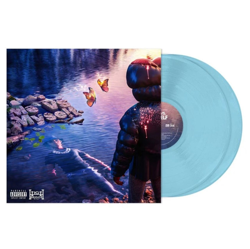 A Boogie Wit Da Hoodie Me vs. Myself - Baby Blue Vinyl - Sealed US 2-LP vinyl record set (Double LP Album) 075678625374