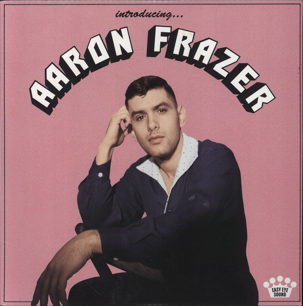 Aaron Frazer Introducing... - Translucent Pink Glass Vinyl US vinyl LP album (LP record) DOC220LP-C1