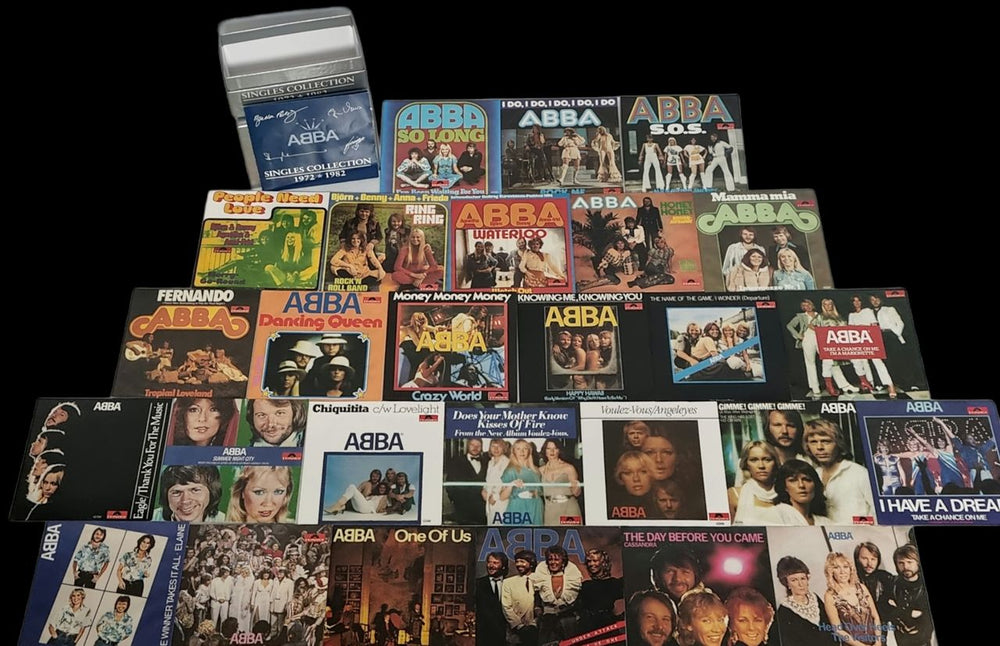 Abba Singles Collection 1972 - 1982 - EX UK CD Single Box Set ABBCXSI776893