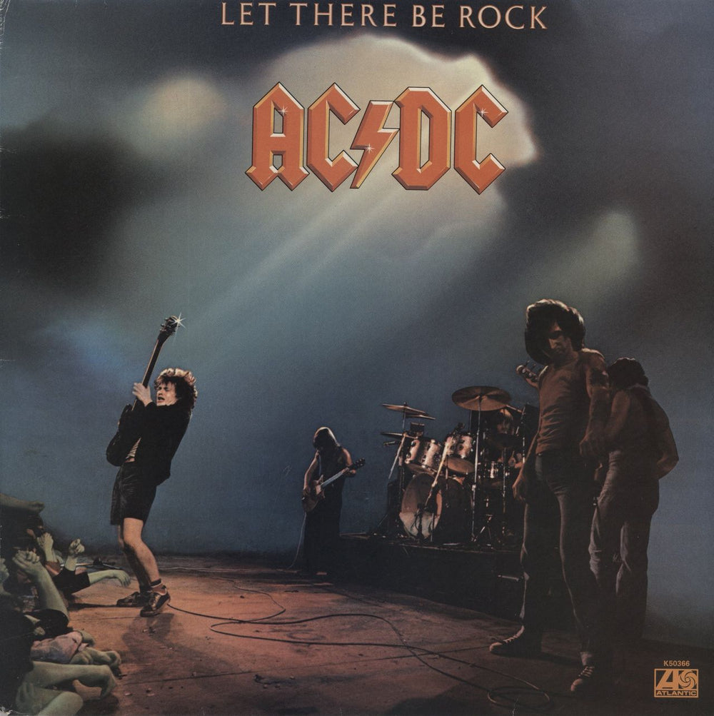 AC/DC Let There Be Rock - EX UK vinyl LP album (LP record) K50366