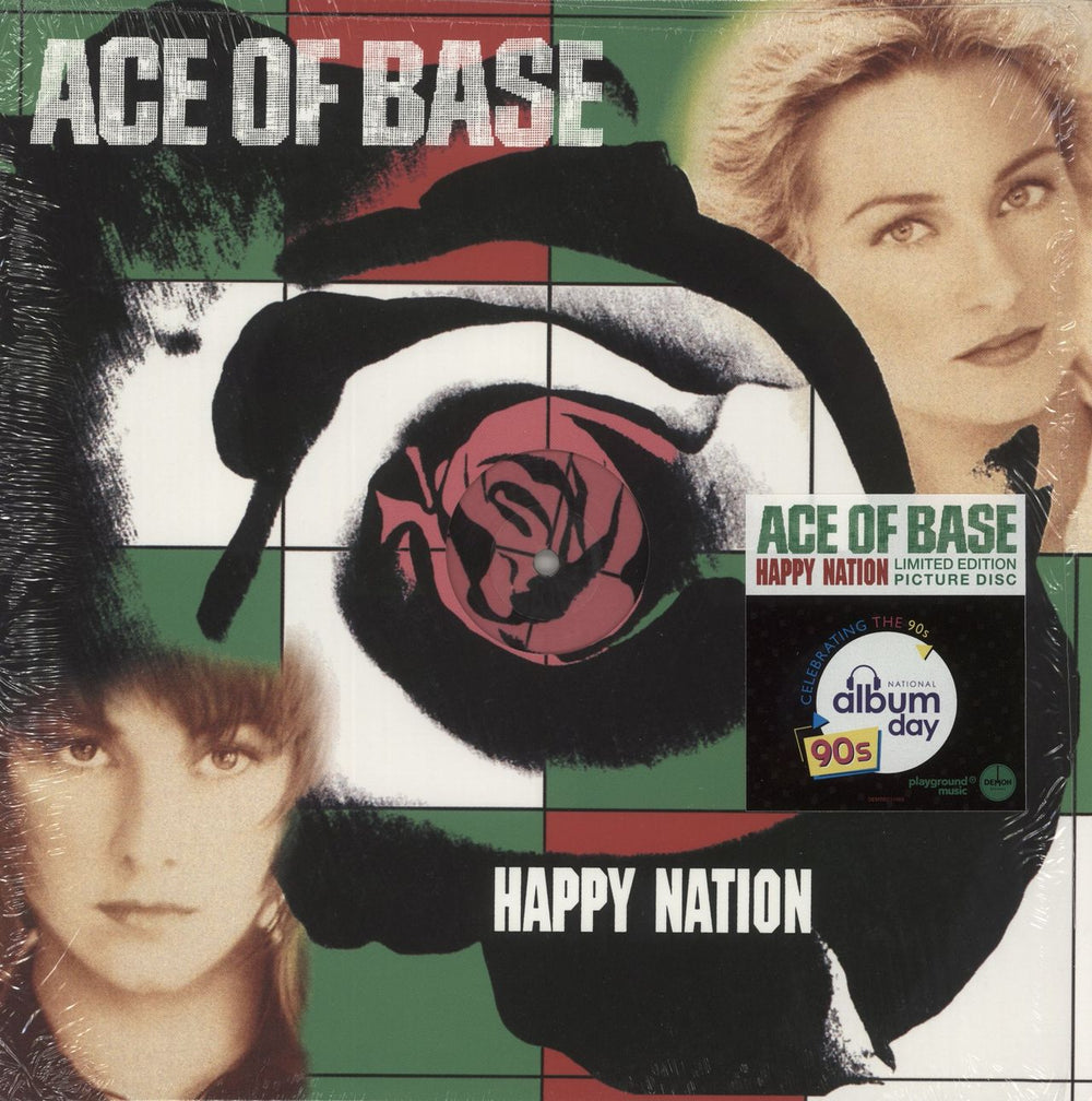 Ace Of Base Happy Nation UK picture disc LP (vinyl picture disc album) 5014797910256