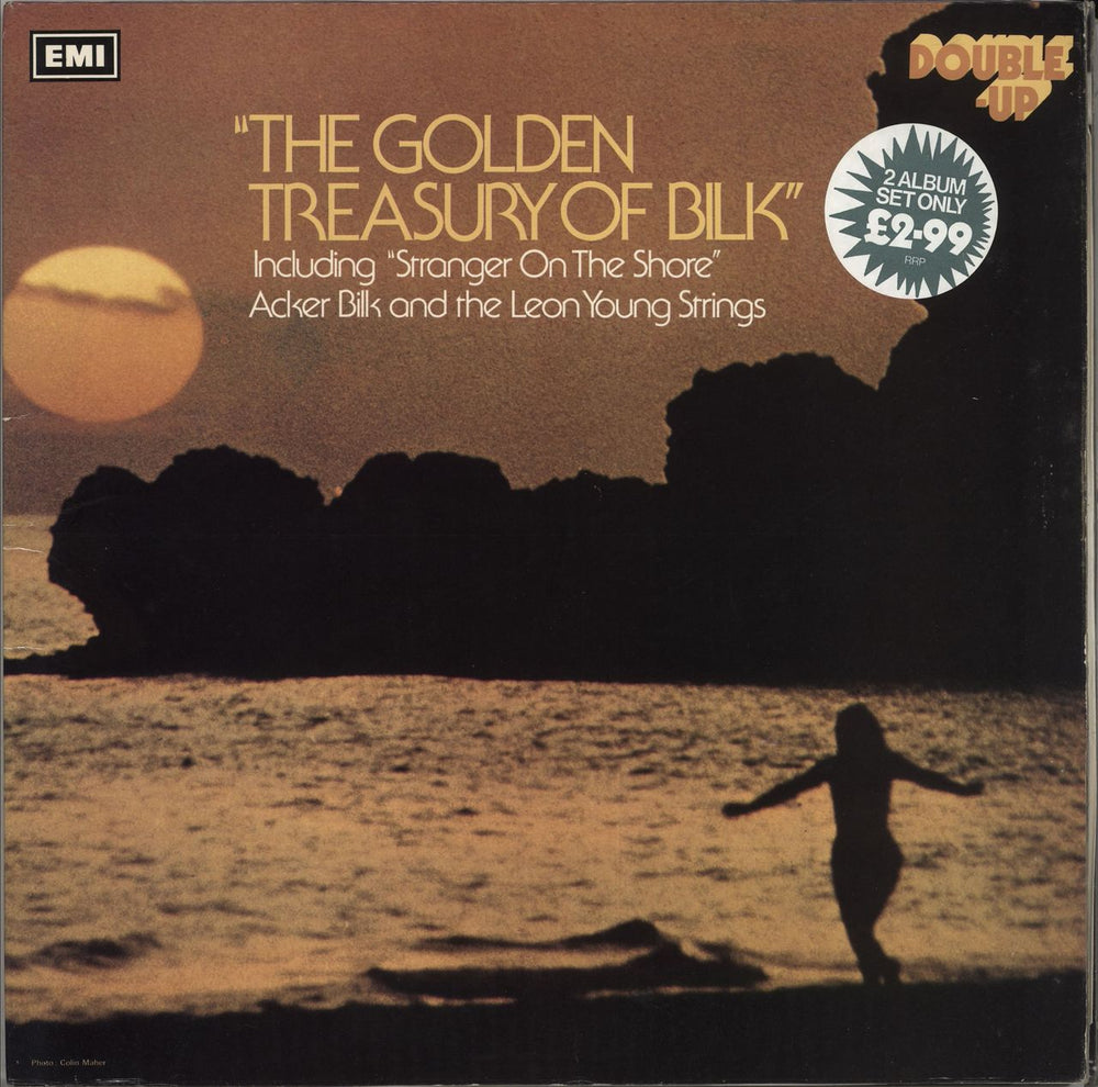 Acker Bilk The Golden Treasury Of Bilk UK 2-LP vinyl record set (Double LP Album) DUO104