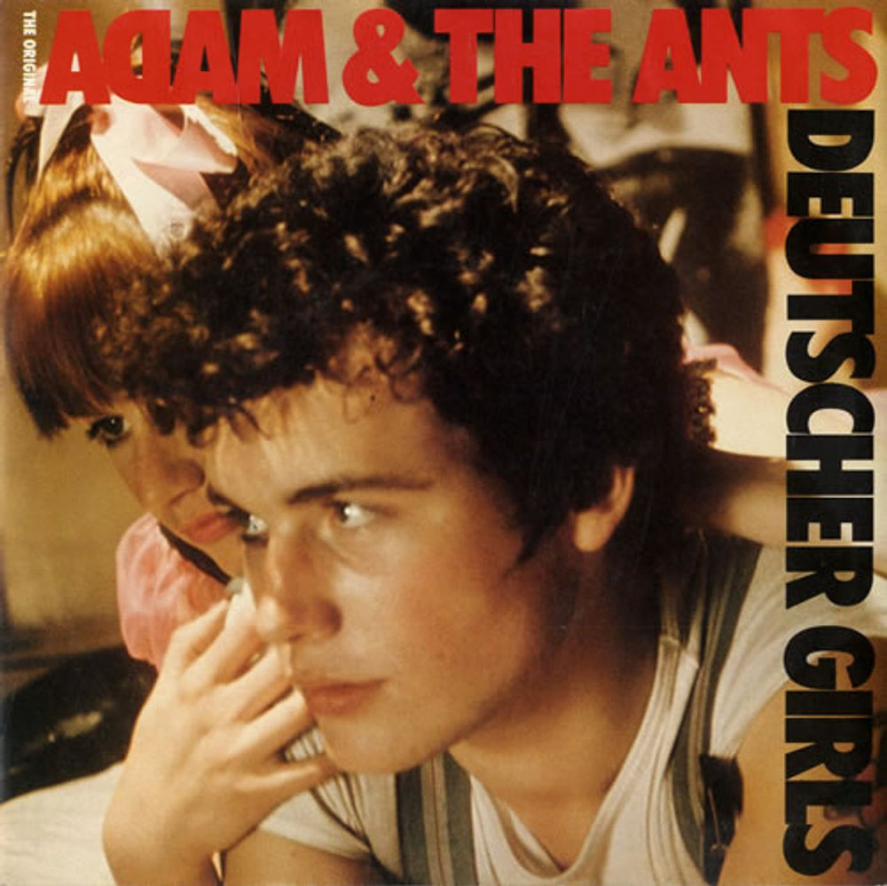 Adam & The Ants Deutscher Girls + Sleeve UK 7" vinyl single (7 inch record / 45) EGO5