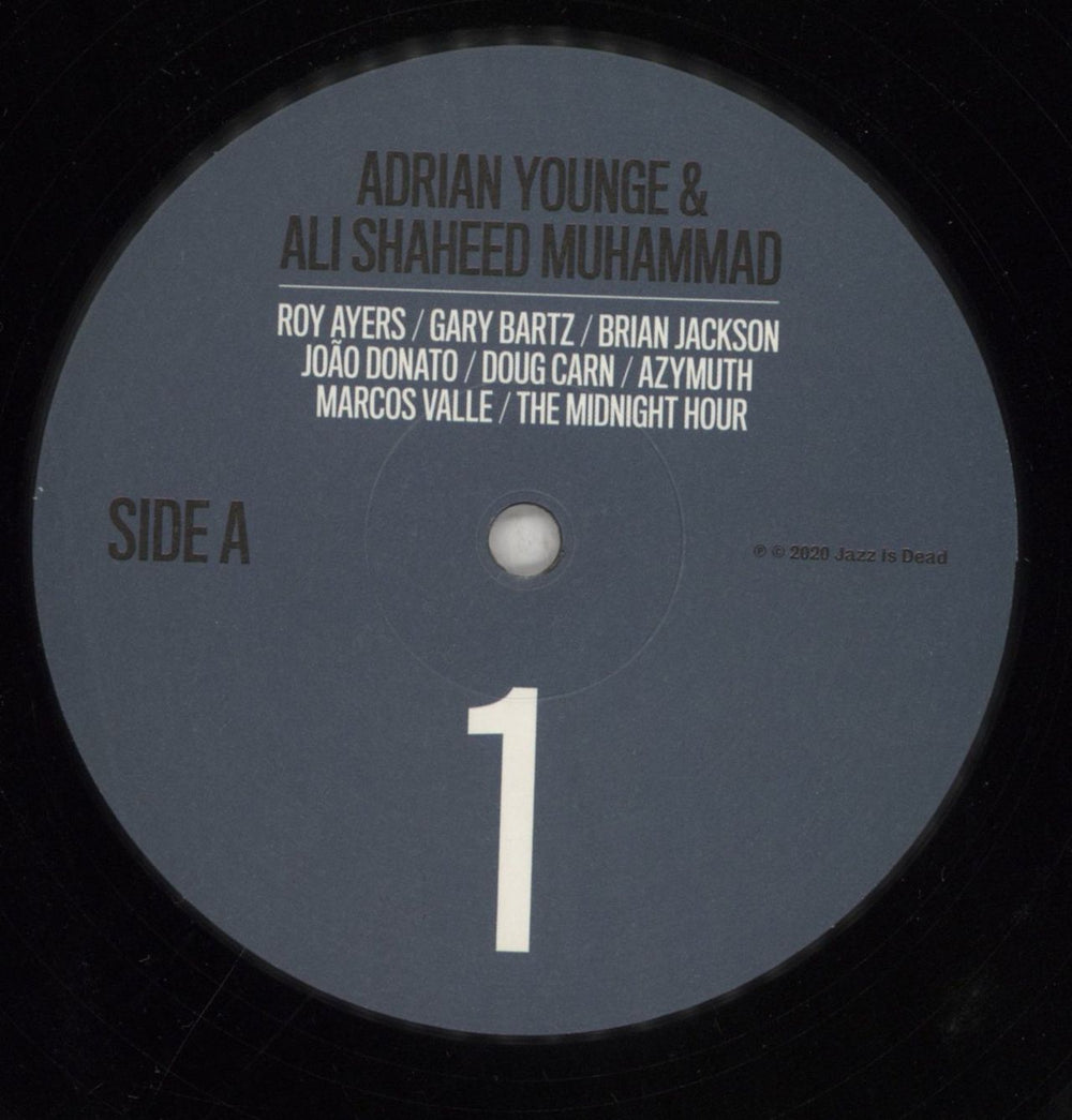 Adrian Younge Jazz Is Dead 1 US vinyl LP album (LP record) 8GVLPJA853910