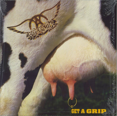 Aerosmith Get A Grip - Black & White Split Vinyl US 2-LP vinyl record set (Double LP Album) B0025184-01