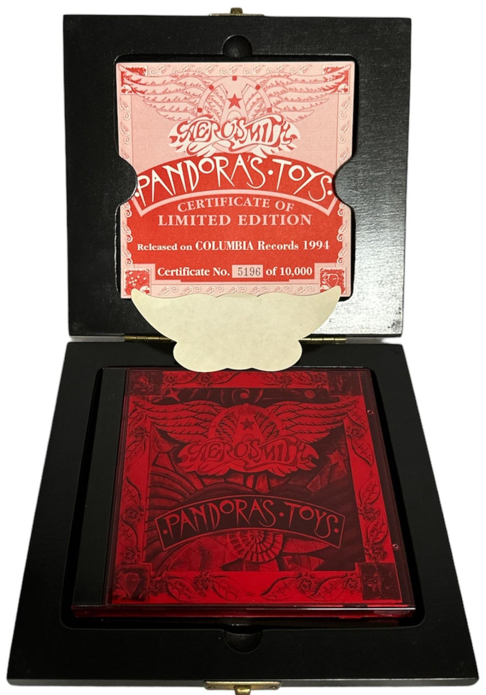 Aerosmith Pandora's Toys - EX UK CD Album Box Set AERDXPA829809