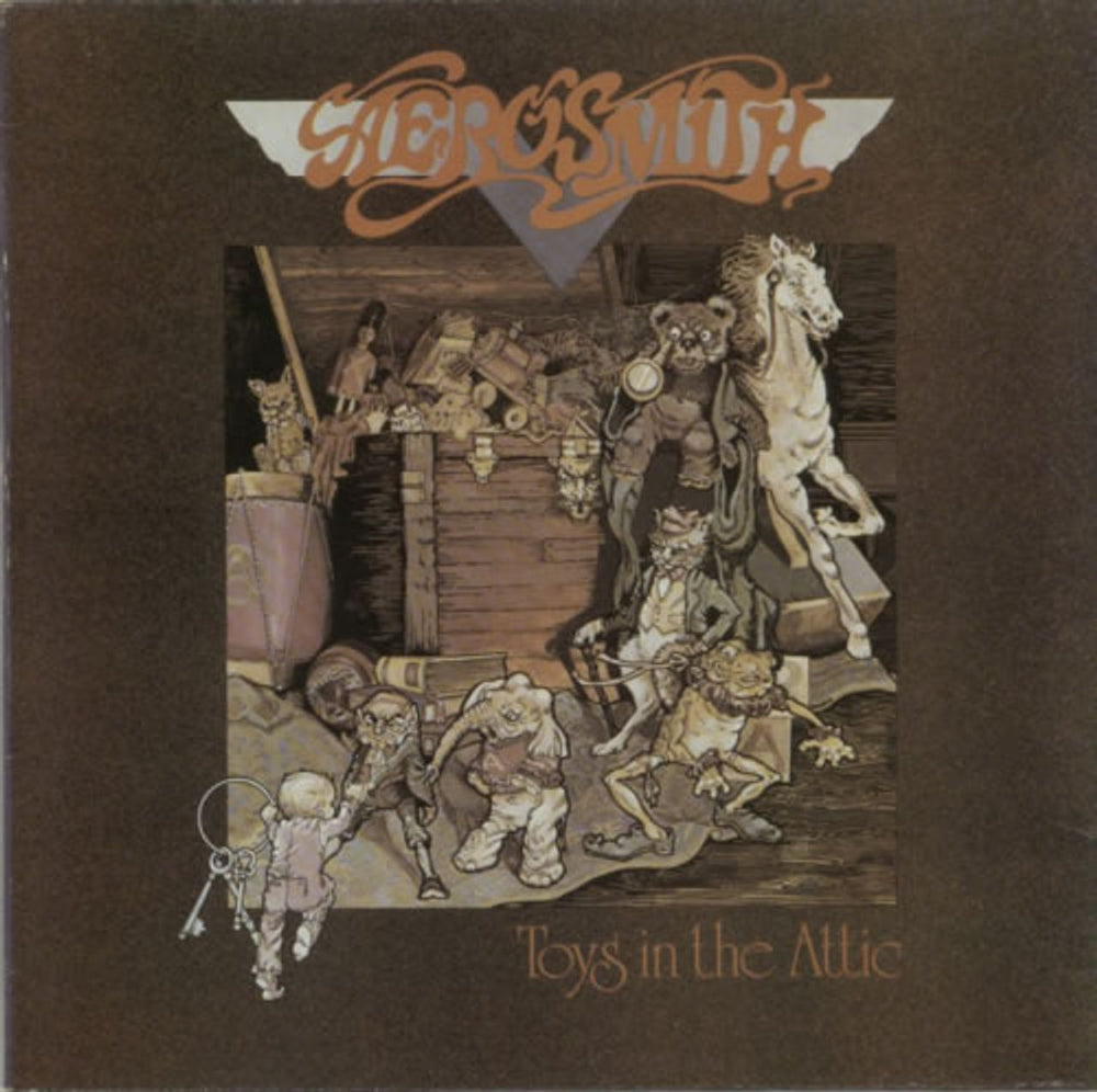 Aerosmith Toys In The Attic UK vinyl LP album (LP record) CLALP135X