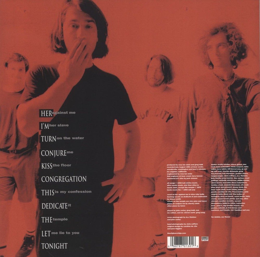 Afghan Whigs Congregation - 180 Gram UK 2-LP vinyl record set (Double LP Album) 098787013016