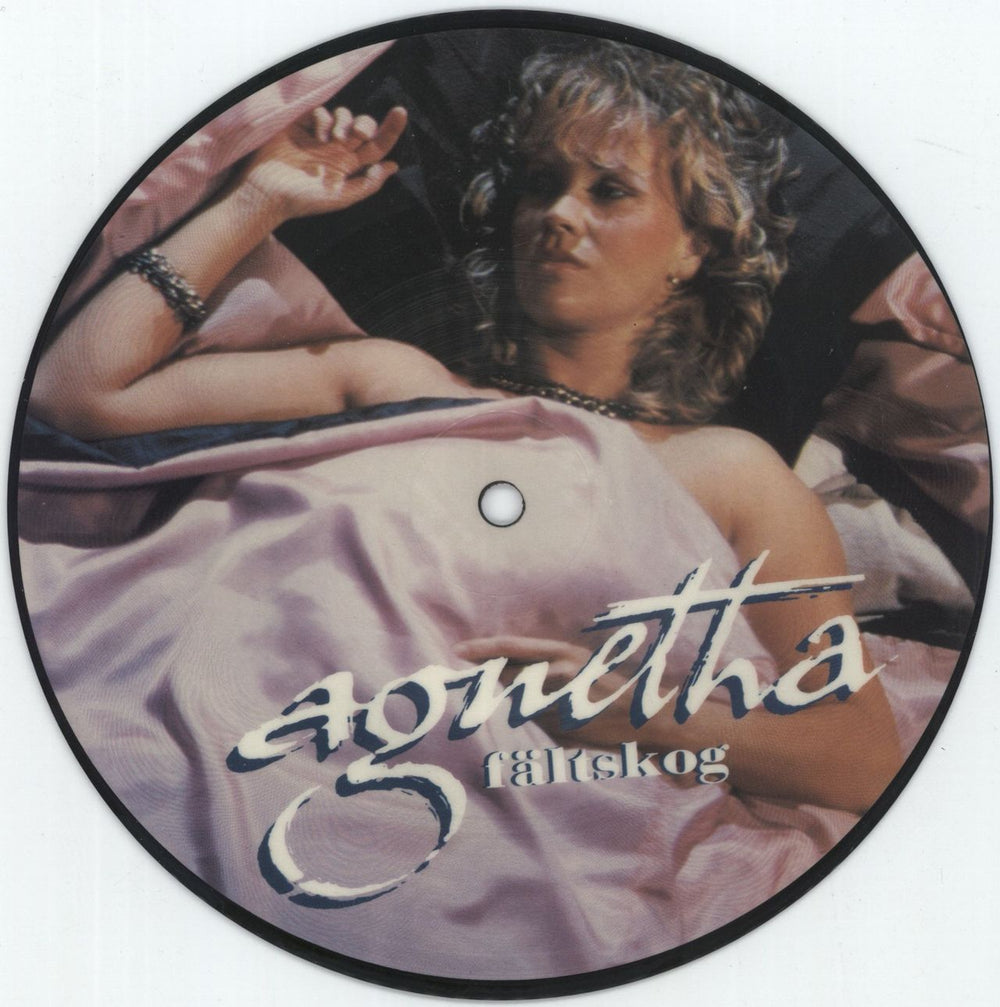Agnetha Fältskog Can't Shake Loose UK 7" vinyl picture disc (7 inch picture disc single) WA3812