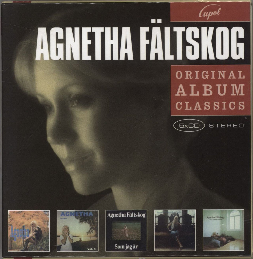 Agnetha Fältskog Original Album Classics UK 5-CD album set 88697352352