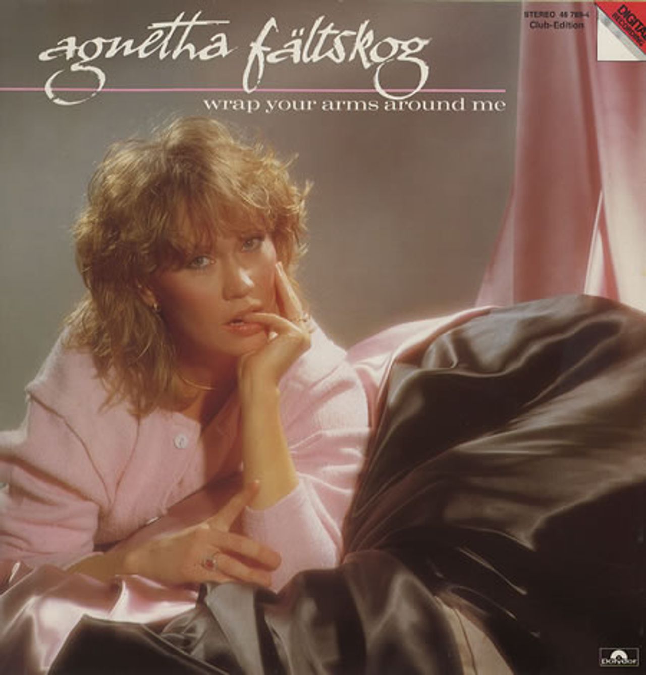 Agnetha Fältskog Wrap Your Arms Around Me German vinyl LP album (LP record) 46789-4