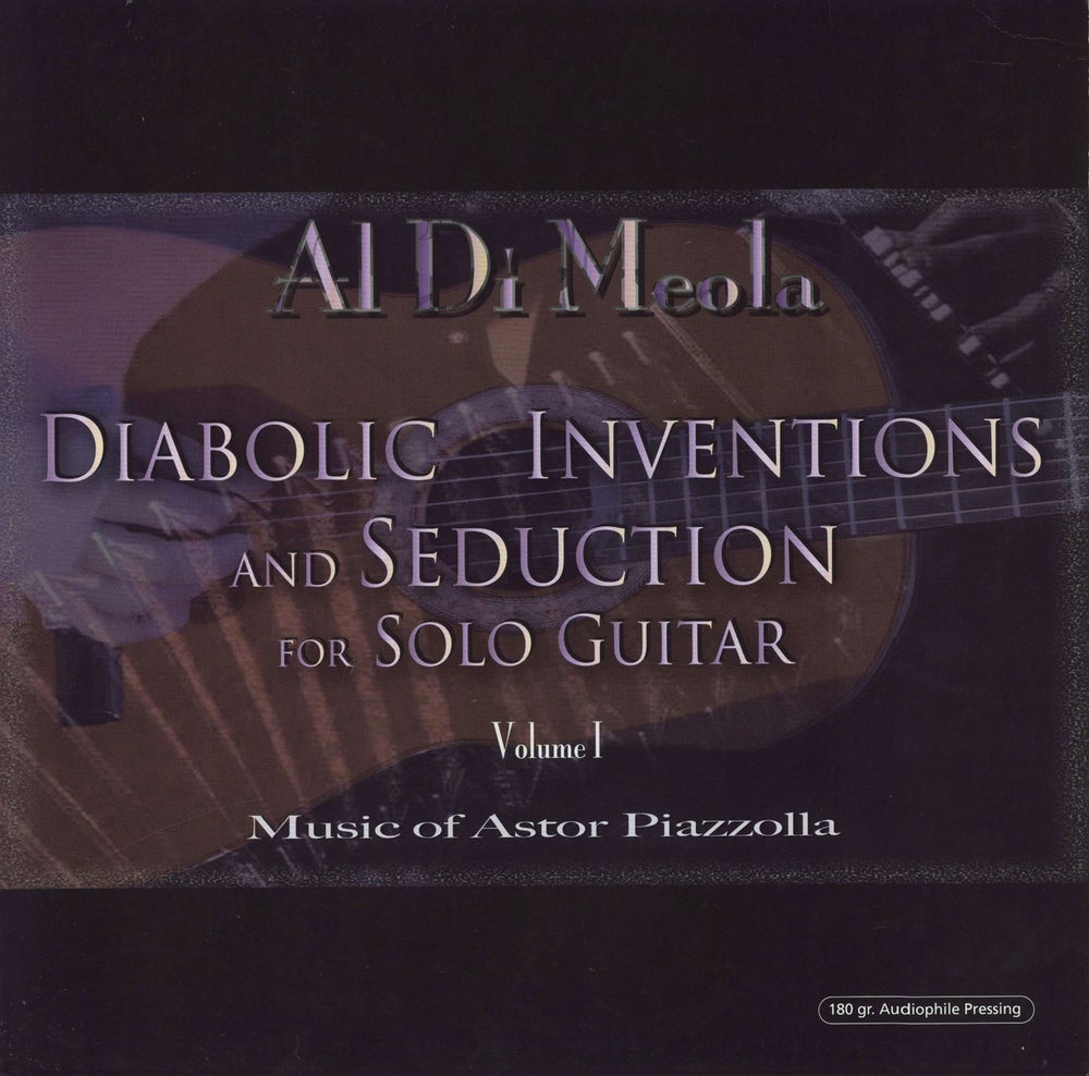 Al Di Meola Diabolic Inventions And Seduction For Solo Guitar Volume I - 180gm Vinyl German vinyl LP album (LP record) INAK90801LP