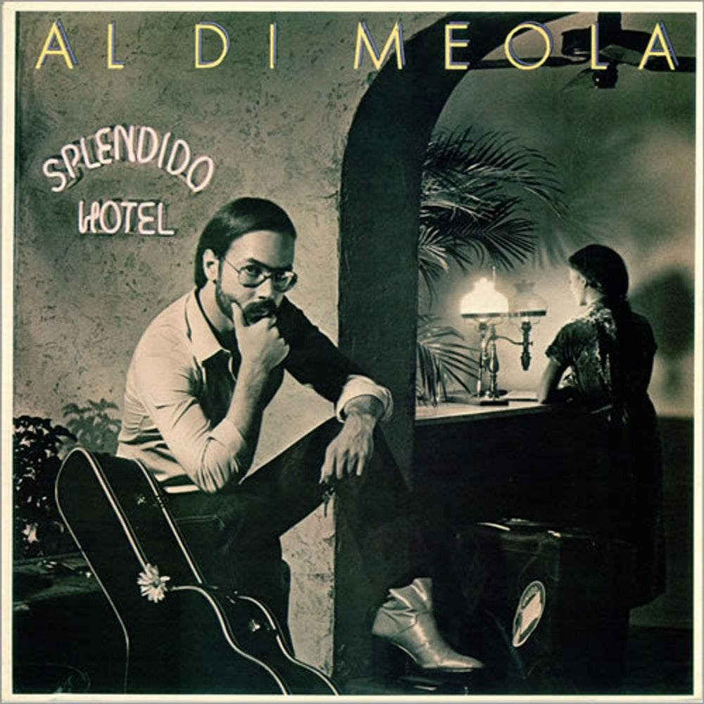 Al Di Meola Splendido Hotel UK 2-LP vinyl record set (Double LP Album) CBS88468