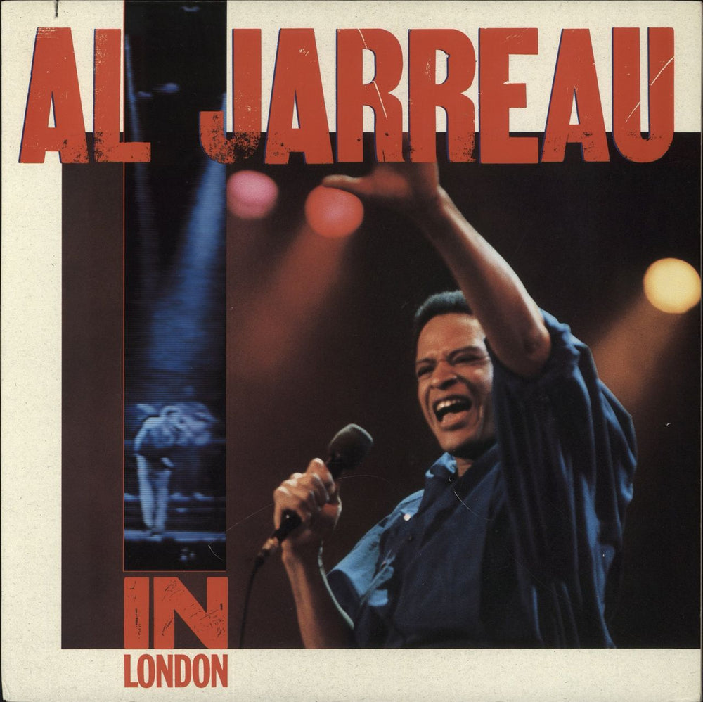 Al Jarreau In London + Insert US vinyl LP album (LP record) 252369