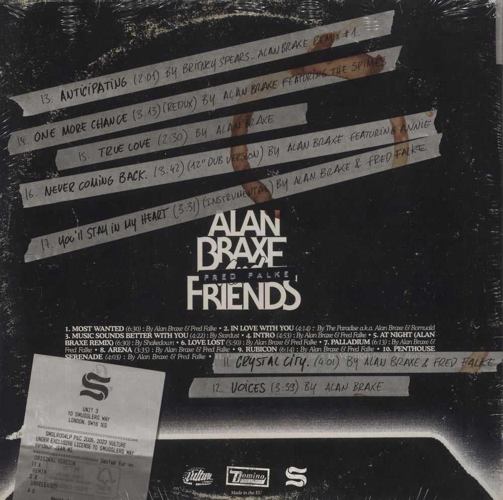 Alan Braxe The Upper Cuts - Sealed UK 2-LP vinyl record set (Double LP Album) 192152050412