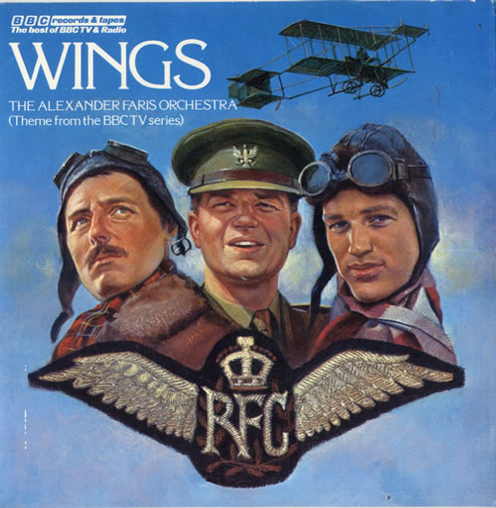 Alexander Faris Wings UK 7" vinyl single (7 inch record / 45) RESL37