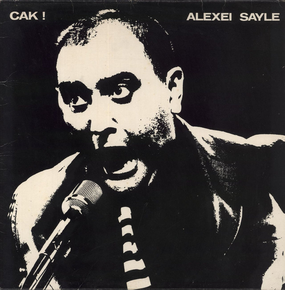 Alexei Sayle Cak! UK vinyl LP album (LP record) CAK1