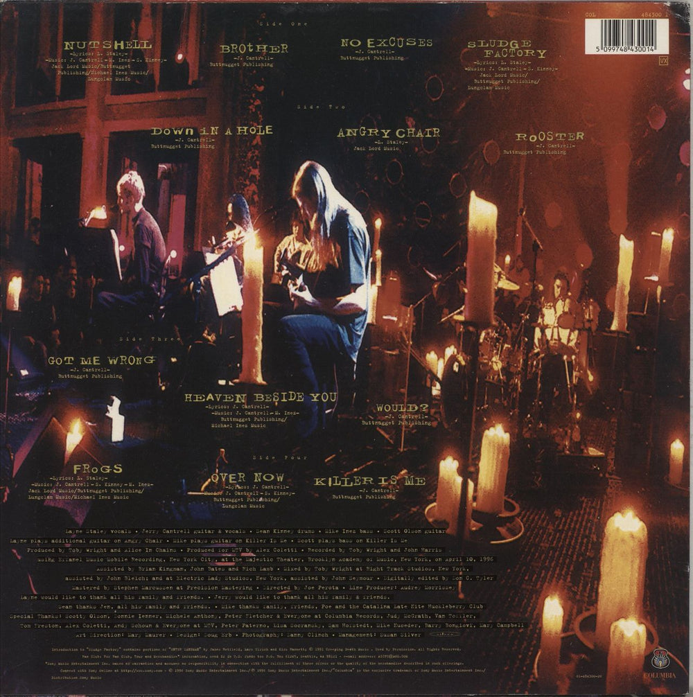 Alice In Chains Unplugged Parts 1 & 2 UK 2-LP vinyl record set (Double LP Album) 5099748430014