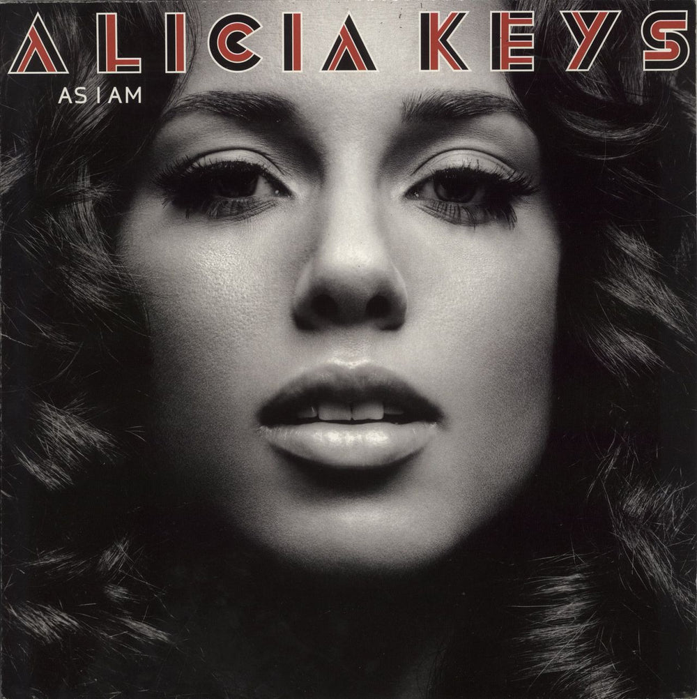 Alicia Keys As I Am - Red Vinyl US 2-LP vinyl record set (Double LP Album) 88697-11513-1
