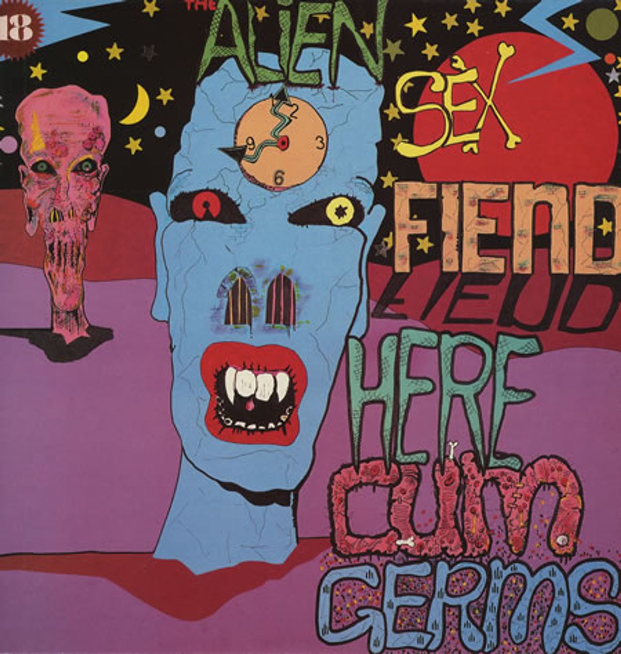 Alien Sex Fiend Here Cum Germs UK Vinyl LP — RareVinyl.com