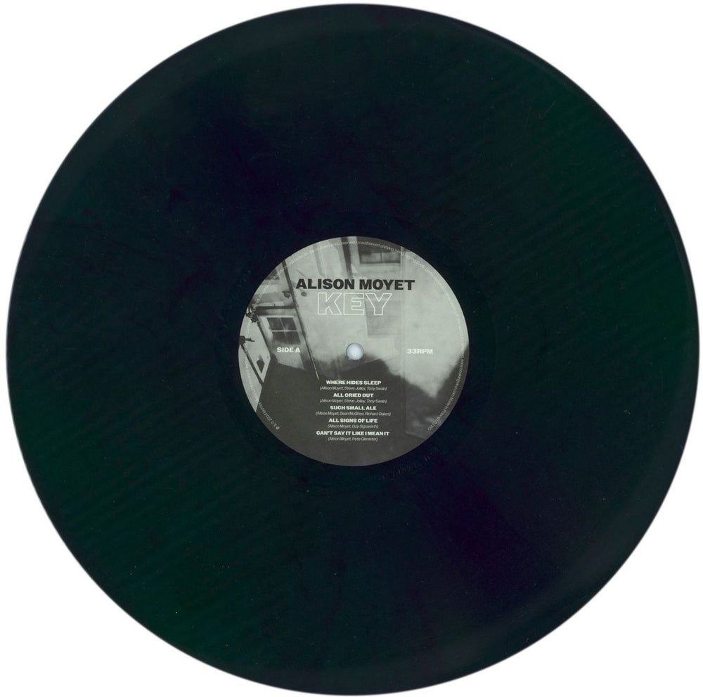 Alison Moyet Key - Turquoise Vinyl UK 2-LP vinyl record set (Double LP Album) MOY2LKE870069