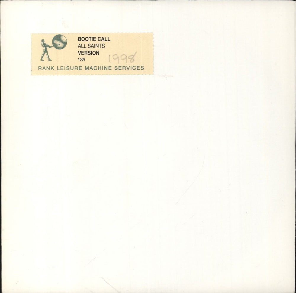 All Saints Bootie Call UK 7" vinyl single (7 inch record / 45) LON415