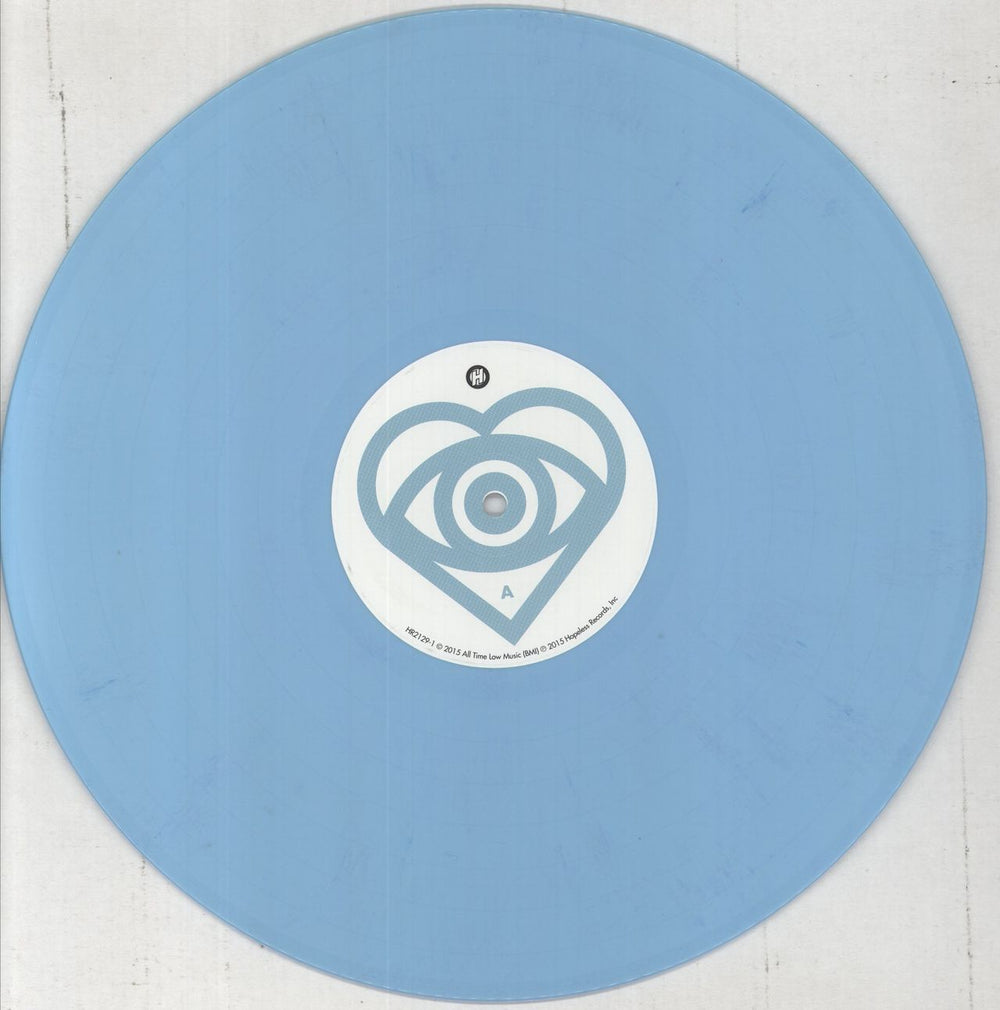 All Time Low Future Hearts - Light Blue Vinyl US vinyl LP album (LP record) G8LLPFU859545