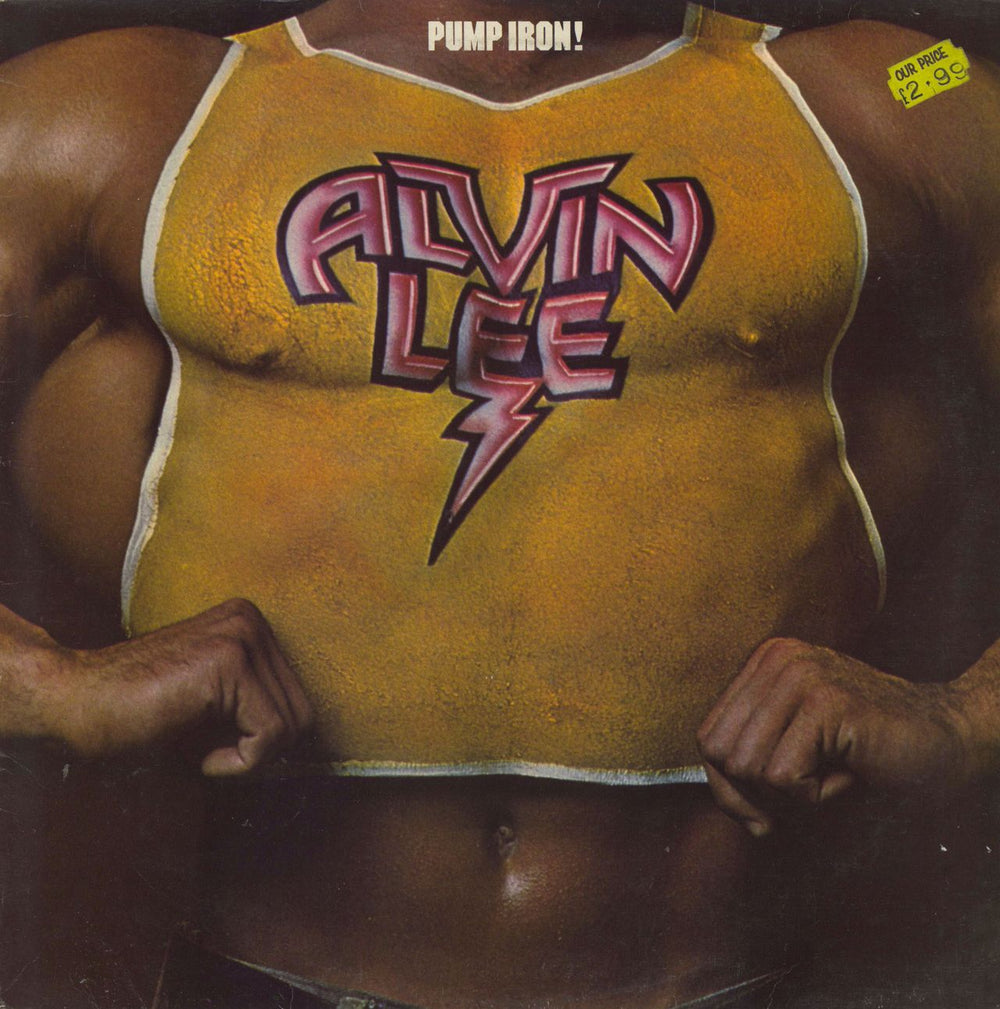 Alvin Lee Pump Iron! UK vinyl LP album (LP record) CHR1094
