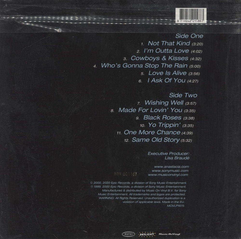 Anastacia Not That Kind UK vinyl LP album (LP record) 196588130410