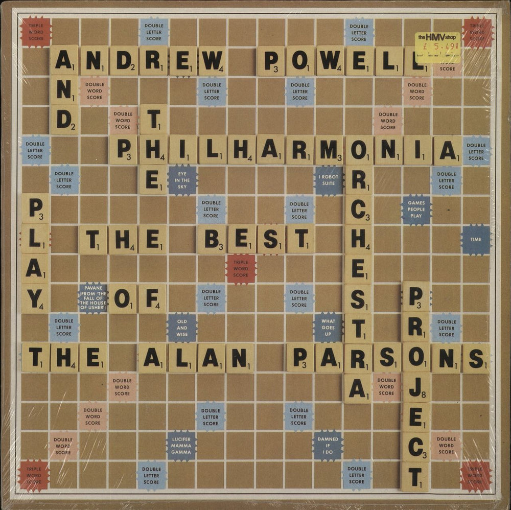 Andrew Powell The Best Of The Alan Parsons Project UK vinyl LP album (LP record) EMC1077391