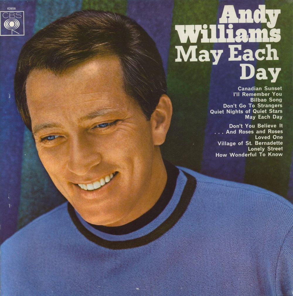 Andy Williams May Each Day UK vinyl LP album (LP record) SBPG62658