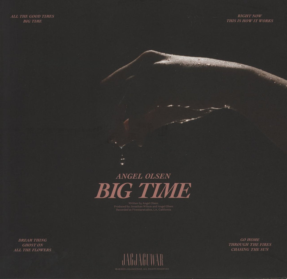 Angel Olsen Big Time - Pink Vinyl UK 2-LP vinyl record set (Double LP Album) 656605242477