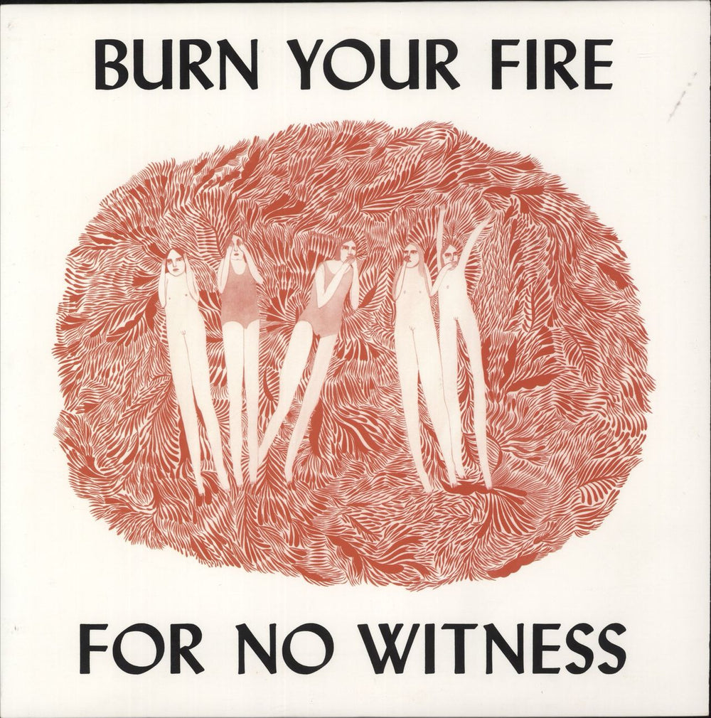 Angel Olsen Burn Your Fire For No Witness - White Vinyl + 7" US vinyl LP album (LP record) JAG244